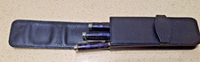 WATERMAN ‘HARMONIE’ FOUNTAIN, PENCIL & ROLLERBALL SET, BLUE PATIO LACQUER. VGC