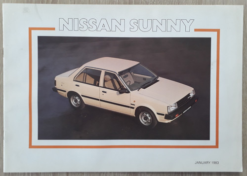 Nissan sunny range brochure - nissan,