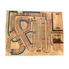 Wooden Family Game Cribbage