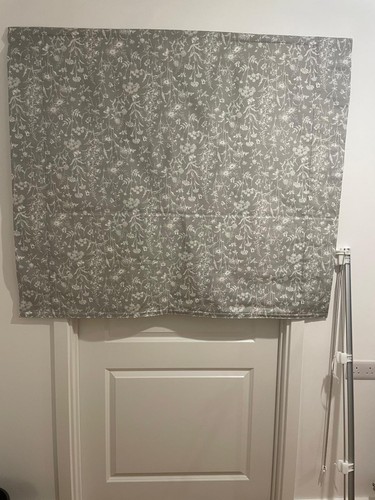 Laura ashley grey floral - grey, roman