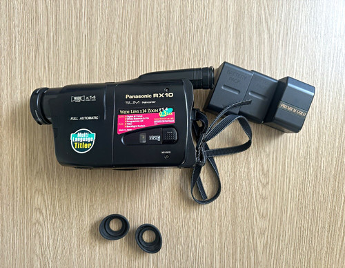 Panasonic rx10 slim palmcorder - slim,