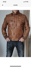 Belstaff let bomber leather - let,