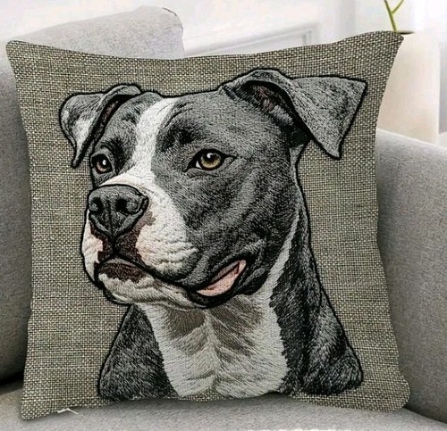 Beautiful printed staffie - 1,