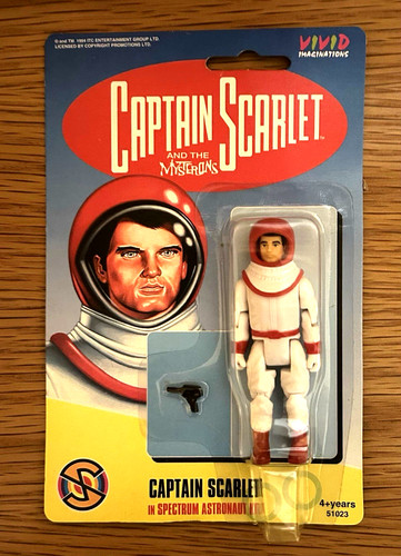 Vintage captain scarlet - captain,