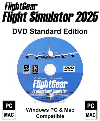 Flightgear flight simulator - flight,