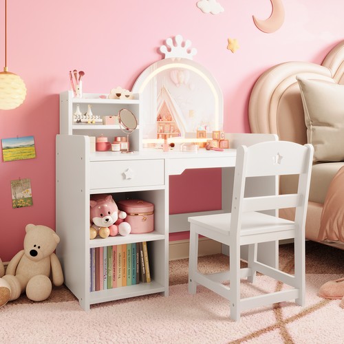 Kids vanity table chair set - kids, &