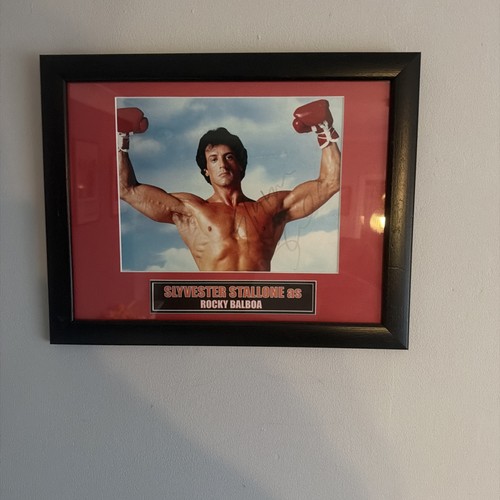 Sylvester stallone signed - stallone,