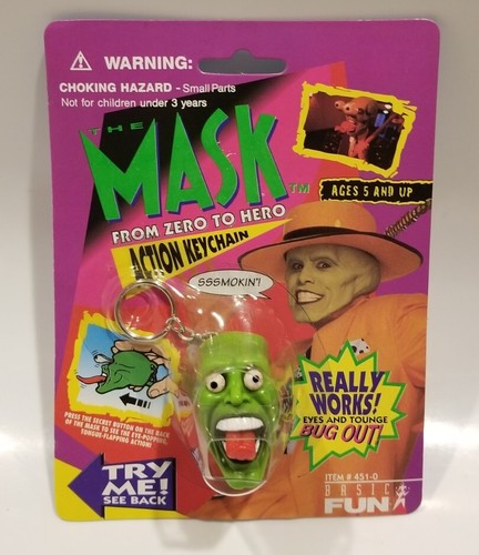 New the mask - action, keychain