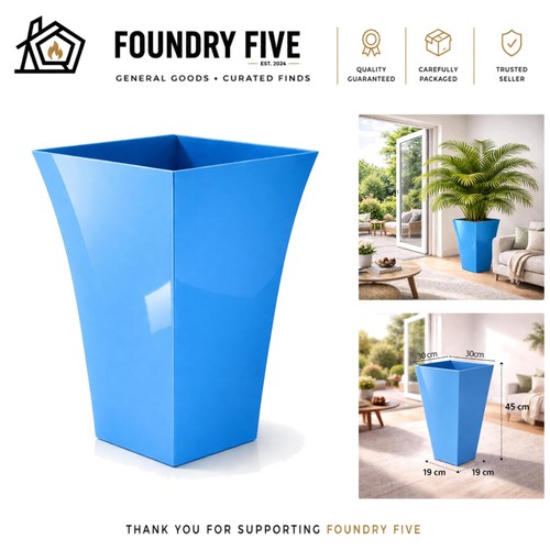 Large milano gloss - milano, blue