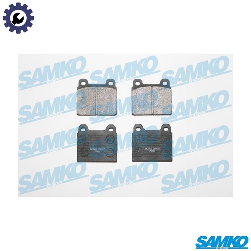 Brake pad set disc - pad,