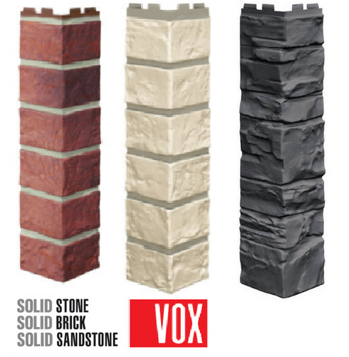 External corner for use with - corner,