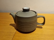 Vintage Denby Chevron Teapot