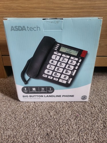 Asda tech big button - tech,