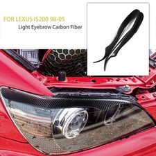 2×Real Carbon Fiber Headlight