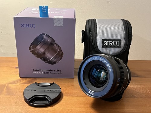 Sirui 20mm 33x s35 af - sirui, t1.8