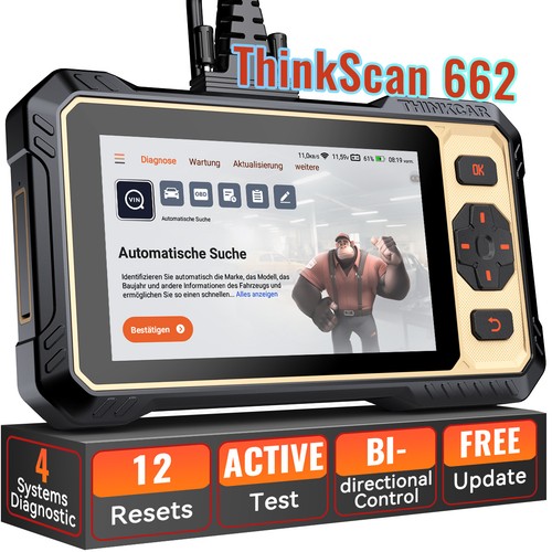 Thinkscan 662 car obd2 - 662,
