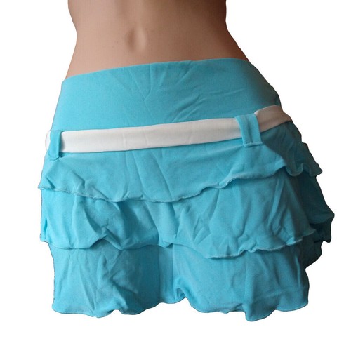 Blue mini rara skirt layered - blue,