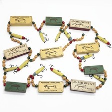 Vintage Wood Bass Fishing Lure Theme Decoration • Man Cave • Cabin • Home • 5 Ft