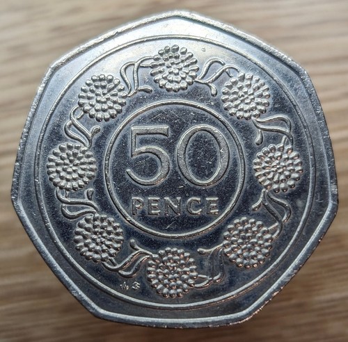 Gibraltar 50p pence - pence, ab