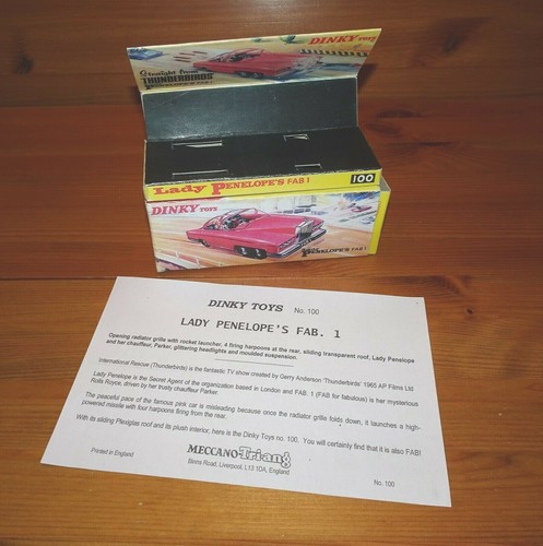 Dinky 100 lady penelope fab - lady,