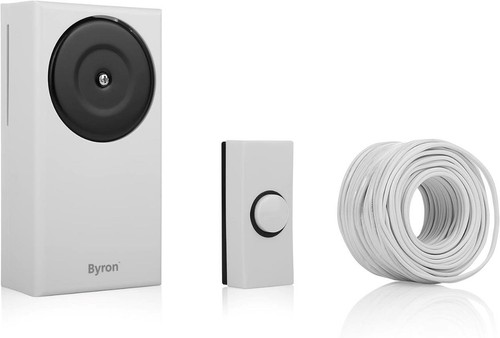 Byron wired doorbell kit - byron,