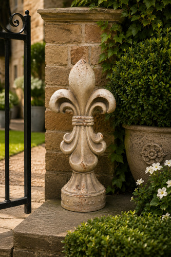 Large fleur lis garden - de,
