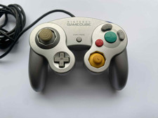 Official Nintendo Gamecube Controller Silver Tested Working