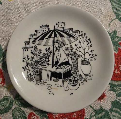 Arabia finland emilia butter - arabia,