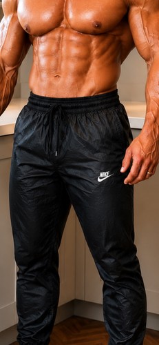 Shiny nike black - black, windrunner