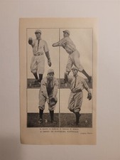Pirates 1911 Team Collage Babe Adams George Gibson Tommy Leach Lefty Leifield 