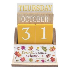 Wooden Calendar Block