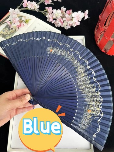 Fashion blue peacock feather - fashion,
