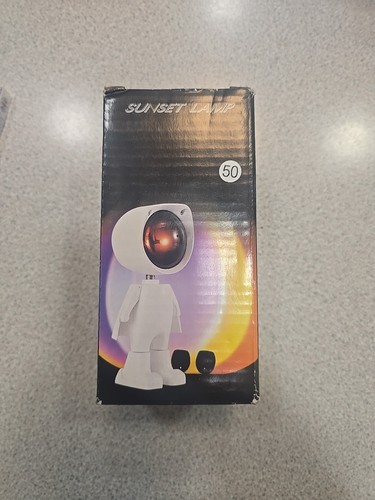 Astronaut sunset lamp led - sunset,