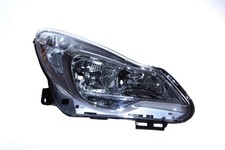Headlight R (H7, electric, with motor, chrome) for Opel Corsa D 01.11-12.14