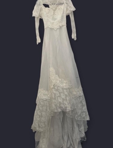 Vintage 1980s wedding - wedding, dress