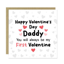 Daddy Valentines Card Daddys