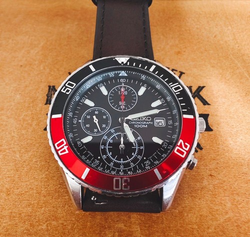 Seiko pilot chronograph - seiko,