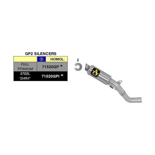 Arrow gp2 end - cap, for