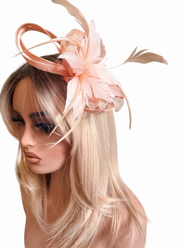 Peach siminay and feather - siminay,