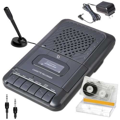 Portable cassette player - portable, tape