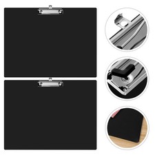  2 Pcs Horizontal Sketch Board Portable Watercolor Painting Household Clip