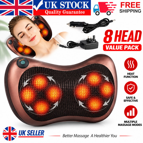 Massager neck and back heated - neck,