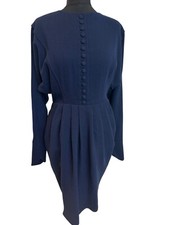 Droopy & Browns Navy Wool