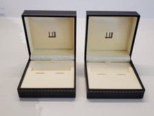 Authentic Alfred Dunhill Display Box Jewelry Box For Cufflink Brand New