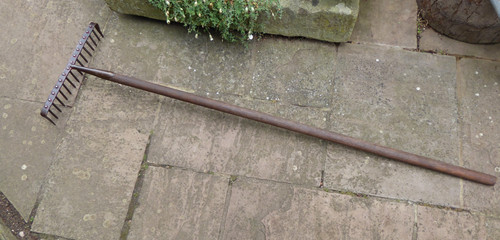 Vintage rake garden - vintage,