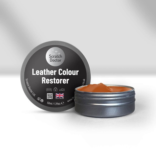 50ml dark tan leather colour - 50ml,