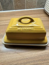 Le Creuset Yellow Butter Dish Perfect For Christmas