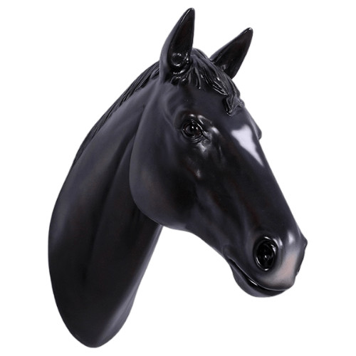 Lifesize realistic horse head - realistic,