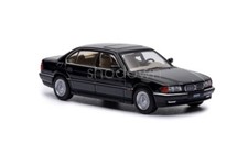 AR 1:64 Black BMW 750iL E38 Luxury Sedan Sports Model Diecast Display Car