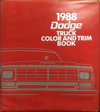 1988 Dodge Truck Color